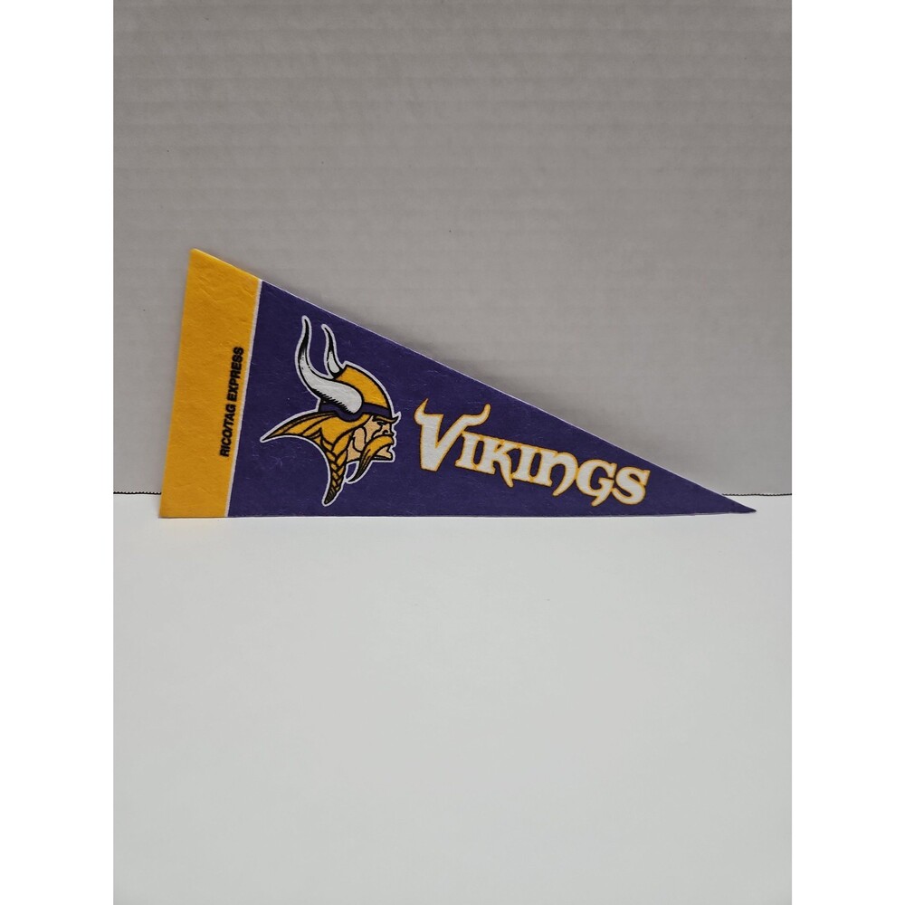 Minnesota Vikings NFL mini felt flag